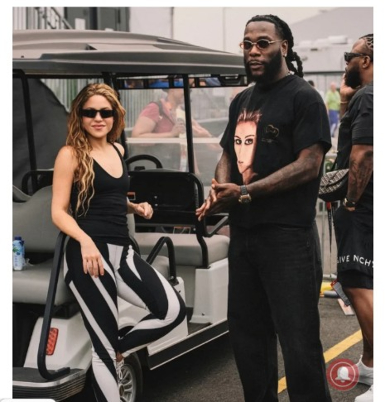 Burna Boy and Shakira Set to Perform Together in Historic World Cup Final Halftime Show Burna Boy and Shakira Set to Perform Together in Historic World Cup Final Halftime Show